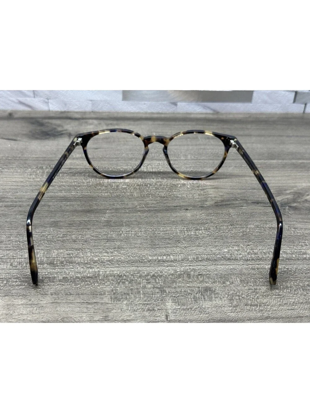 Warby Parker Blakeley M 252 Eyeglasses Tortoise Round Frame 50-18-142